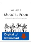 Music for Four - Volume 2 - Create Your Own Set of Parts - Digital Download